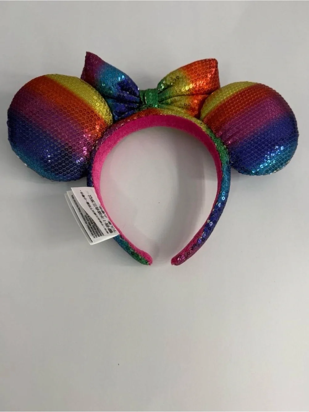Disney Rainbow Sequin Minnie Ears Headband